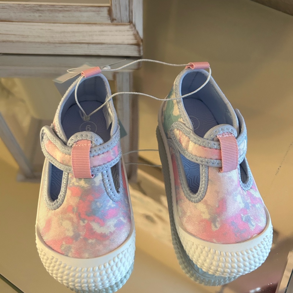 Cat & Jack Toddler tie dye color shoes